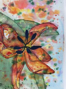 gespetterde tulp